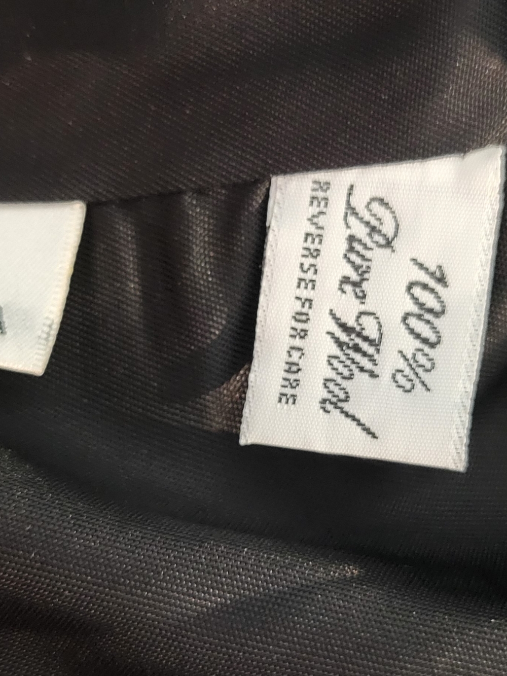 Jones New York Black Double-Breasted Wool Blend Coat Size 12 - Picture 4 of 7